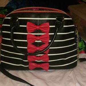 Betsey Johnson crossbody satchel